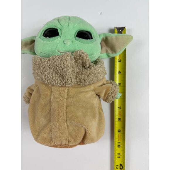 Baby Yoda Grogu Star Wars The Mandalorian 8" Mattel Plush - Picture 6 of 8